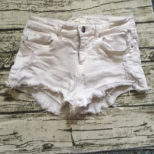 White H&M short jeans